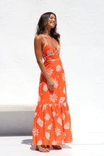 Load image into Gallery viewer, Sole Maxi Dress- Red Orange
