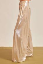 Load image into Gallery viewer, Champagne Shimmer Dress Pants
