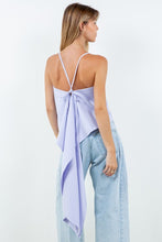 Load image into Gallery viewer, Back Tail Cami Top- Lavender
