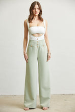 Load image into Gallery viewer, Sage Bandeau Jumpsuit
