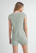 Load image into Gallery viewer, Sage Cashmere Romper
