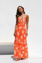 Load image into Gallery viewer, Sole Maxi Dress- Red Orange
