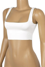 Load image into Gallery viewer, White Lycra Tank Top
