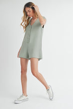 Load image into Gallery viewer, Sage Cashmere Romper
