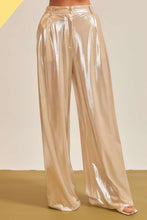 Load image into Gallery viewer, Champagne Shimmer Dress Pants
