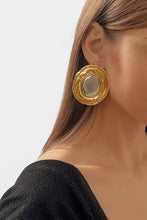 Load image into Gallery viewer, Marietta Elliptic Earrings- Gold
