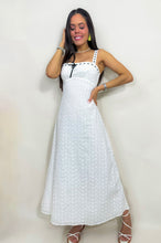 Load image into Gallery viewer, Sunday Brunch Eyelet Midi Dress
