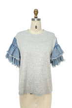 Load image into Gallery viewer, Denim Sleeves Tee
