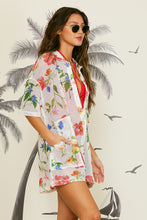 Load image into Gallery viewer, Marina Mesh Cover Up Romper
