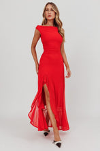 Load image into Gallery viewer, Monroe Red Maxi Dress
