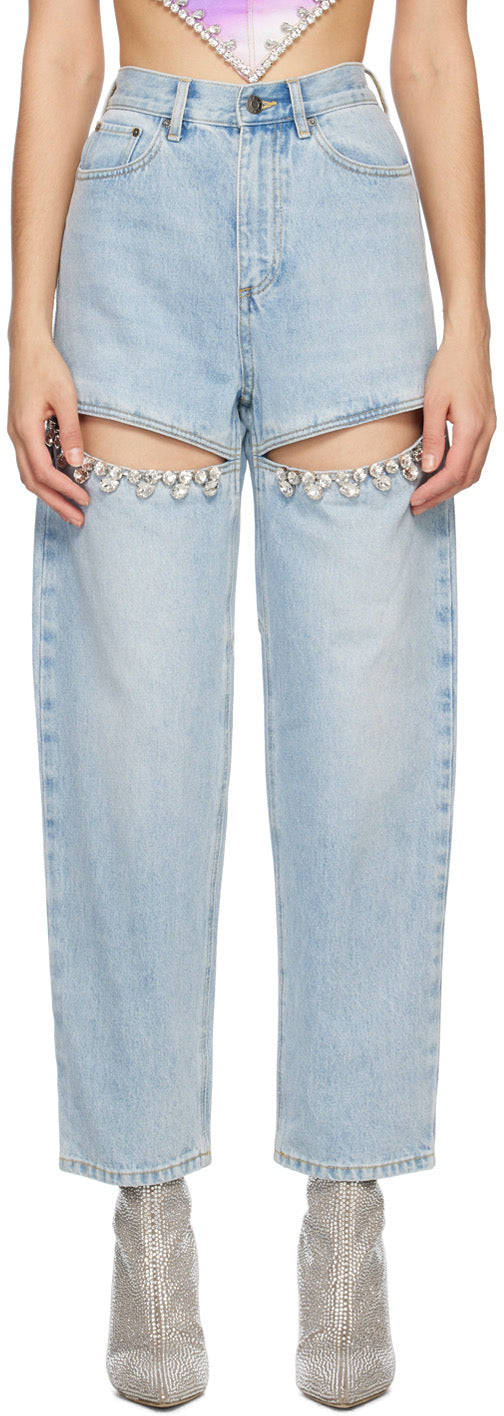 Crystals Denim Jeans