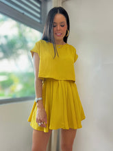 Load image into Gallery viewer, Mustard Skirt Set
