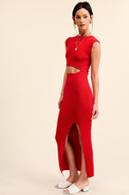 Load image into Gallery viewer, Amina Bodycon Dress Red
