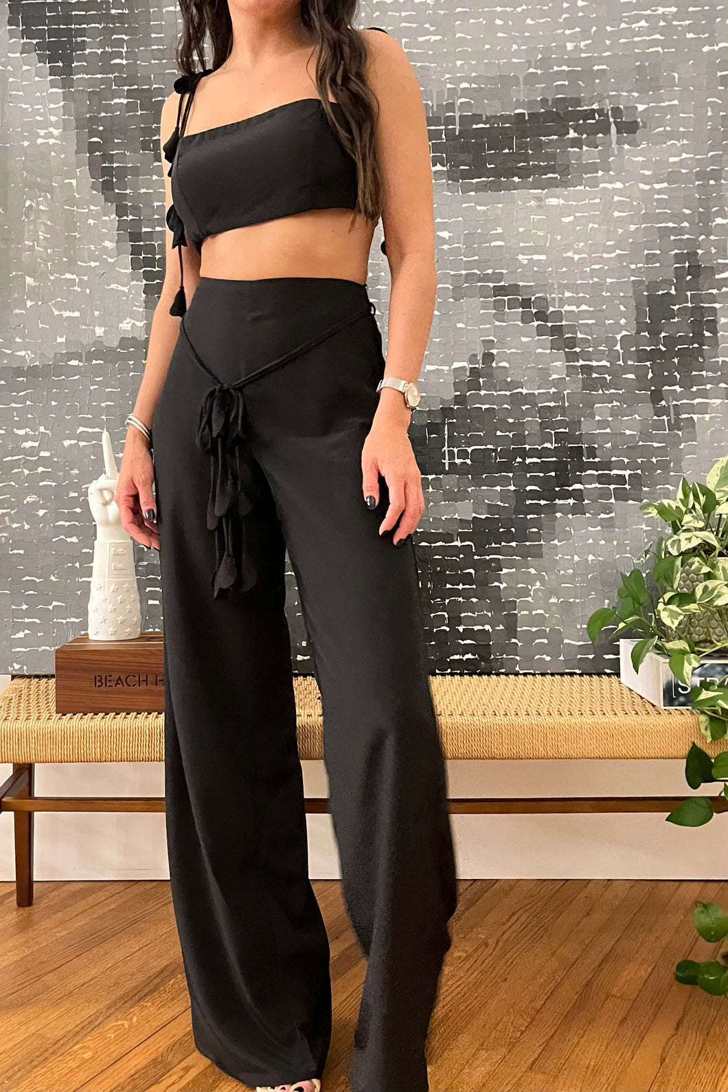 Nalory Pant Set- Black