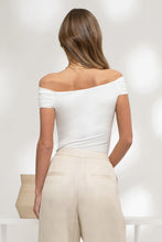 Load image into Gallery viewer, Helena Off Shoulder Top- White
