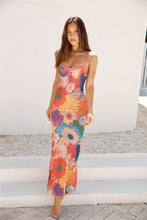 Load image into Gallery viewer, Mara Floral Mesh Maxi Dress
