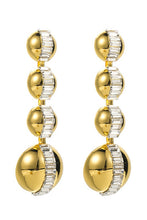 Load image into Gallery viewer, Stella Metallic Ball Earrings
