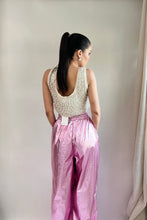 Load image into Gallery viewer, Pink Metallic Parachute Pant
