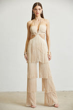 Load image into Gallery viewer, Allegra Fringe Jumpsuit
