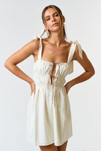 Load image into Gallery viewer, Mazine Linen Mini Dress
