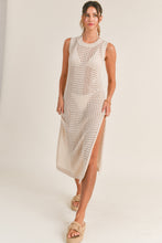 Load image into Gallery viewer, Cream Crochet Knit Cover Up
