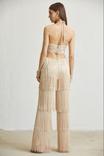 Load image into Gallery viewer, Allegra Fringe Jumpsuit
