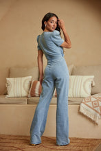 Load image into Gallery viewer, Denim Stretch Jumpsuit
