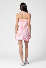 Load image into Gallery viewer, Pink Rosette Mini Dress
