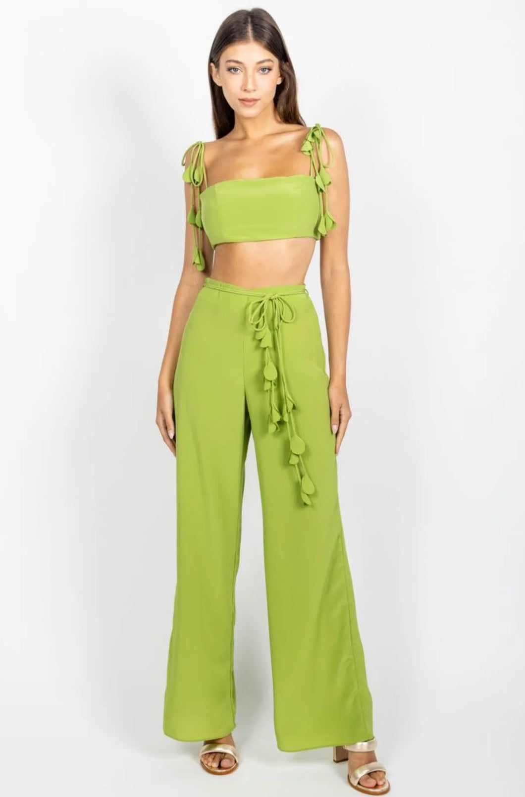 Nalory Pant Set- Green