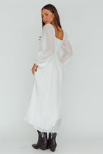 Load image into Gallery viewer, Carlota Balloon Sleeve Maxi Dress- White
