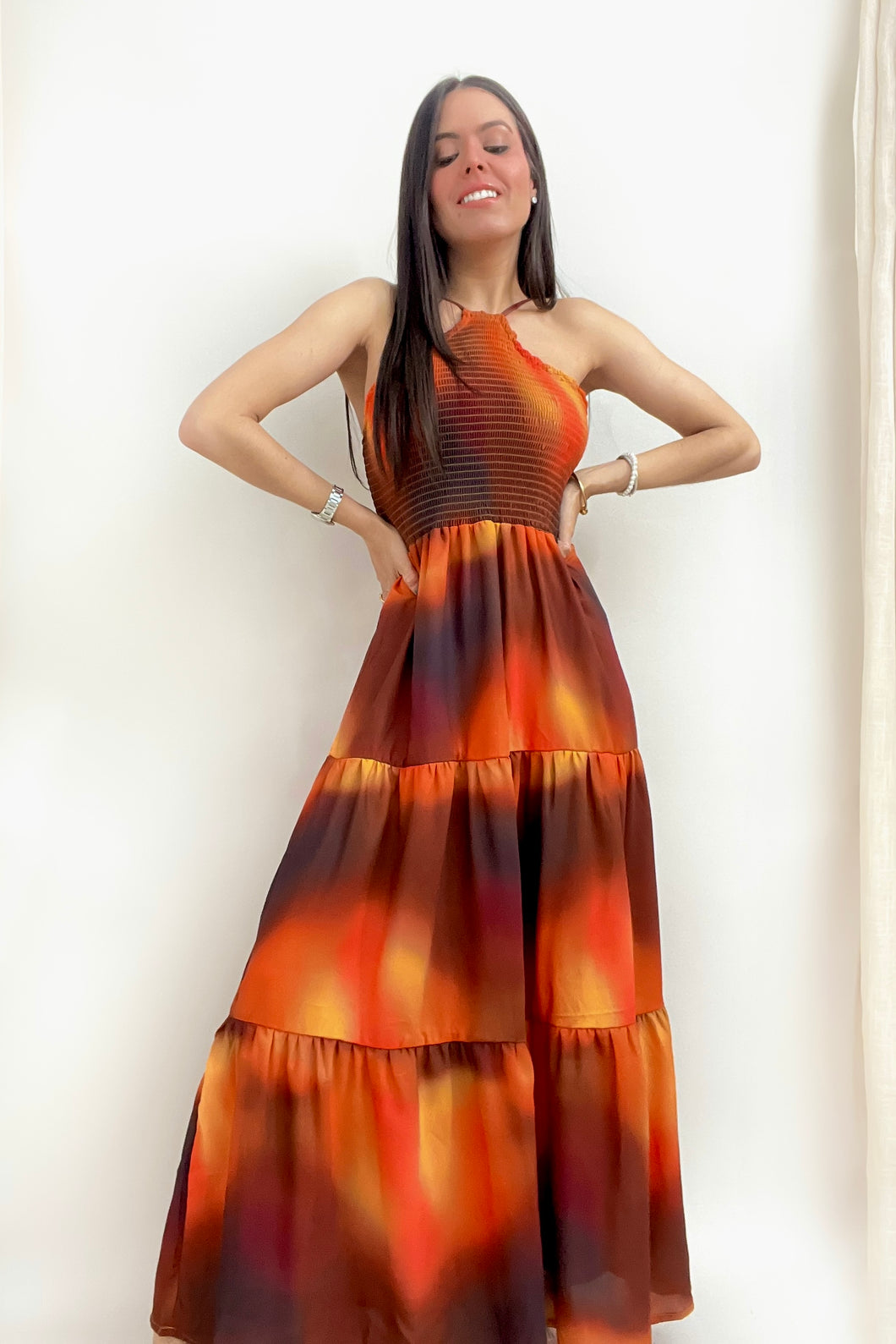 Ombre Sunset Dress