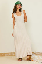 Load image into Gallery viewer, Taupe Knit Maxi Dress
