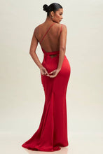 Load image into Gallery viewer, Irena Red Gown Dress
