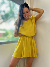 Load image into Gallery viewer, Mustard Skirt Set
