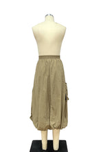 Load image into Gallery viewer, Beige|Denim Pocket Skirt
