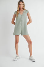 Load image into Gallery viewer, Sage Cashmere Romper
