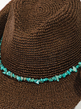 Load image into Gallery viewer, Helena Western Hat- Brown
