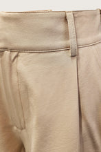 Load image into Gallery viewer, Tan Pleats Flowy Shorts
