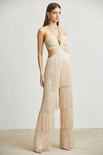 Load image into Gallery viewer, Allegra Fringe Jumpsuit
