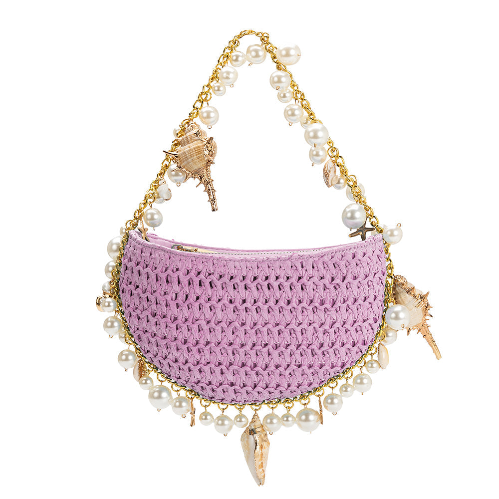 Isla Lavender Shells Bag