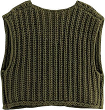 Load image into Gallery viewer, Olive Sweater Vest
