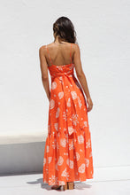 Load image into Gallery viewer, Sole Maxi Dress- Red Orange
