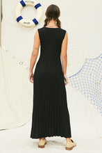 Load image into Gallery viewer, Black Knit Maxi Dress
