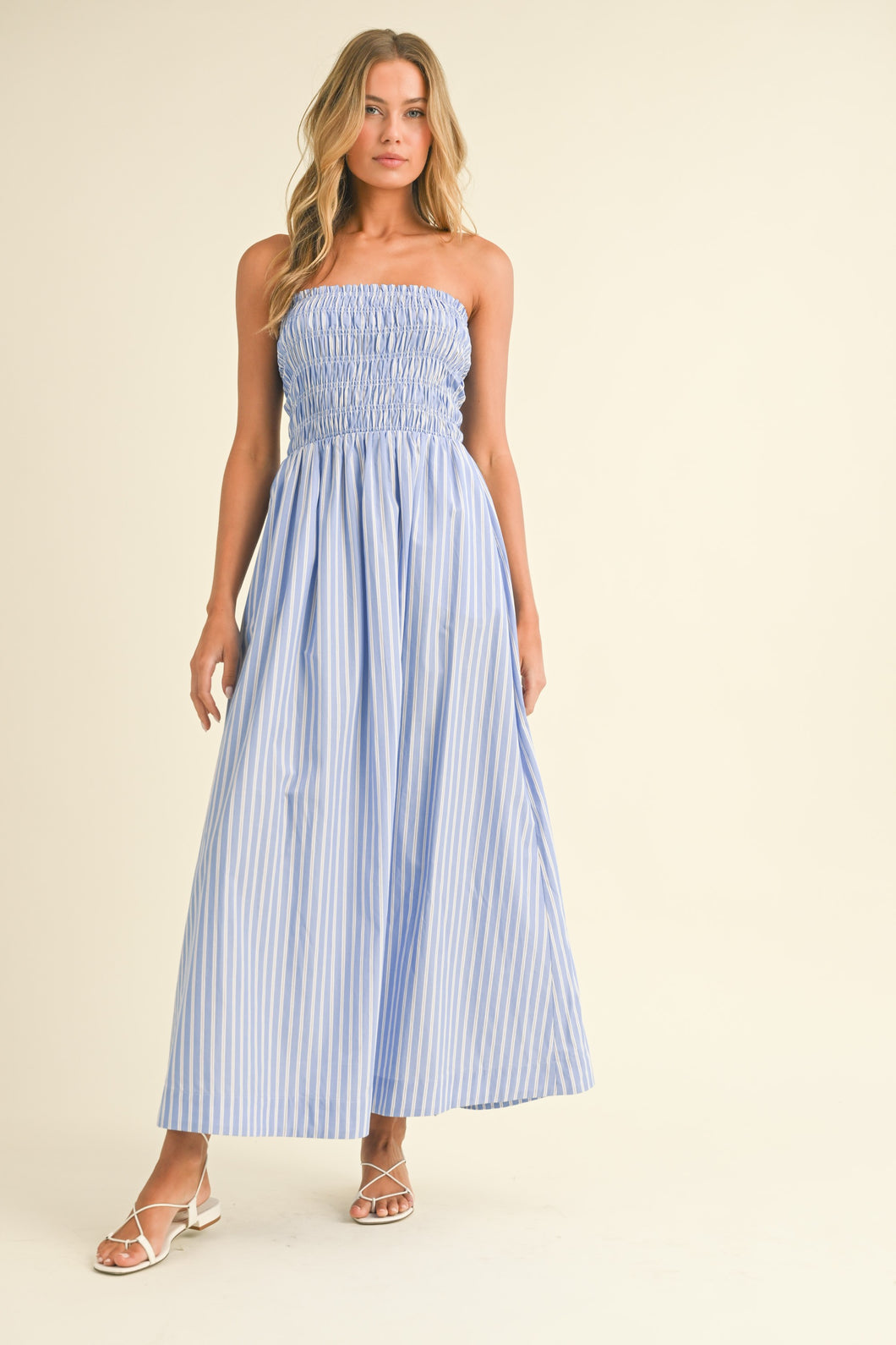 Dion Poplin Maxi Dress