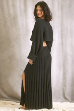 Load image into Gallery viewer, A-line Maxi Skirt- Black
