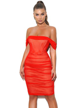 Load image into Gallery viewer, Cleo Corset Midi Dress
