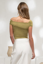 Load image into Gallery viewer, Helena Off Shoulder Top- Oliva
