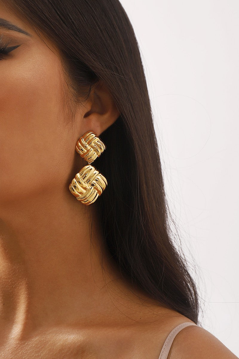 Penelope Square Earrings