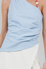 Load image into Gallery viewer, One Shoulder Stone Strap Detail Top
