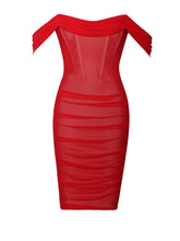 Load image into Gallery viewer, Cleo Corset Midi Dress
